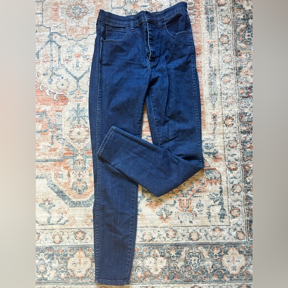 Madewell High Waisted Skinny Jeans - Picture 1 of 5